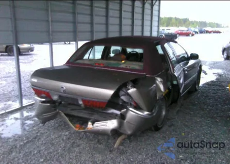 2001 Mercury Marquis Grand Marquis Ls from USA, damaged, VIN 2MEFM75W71X664771